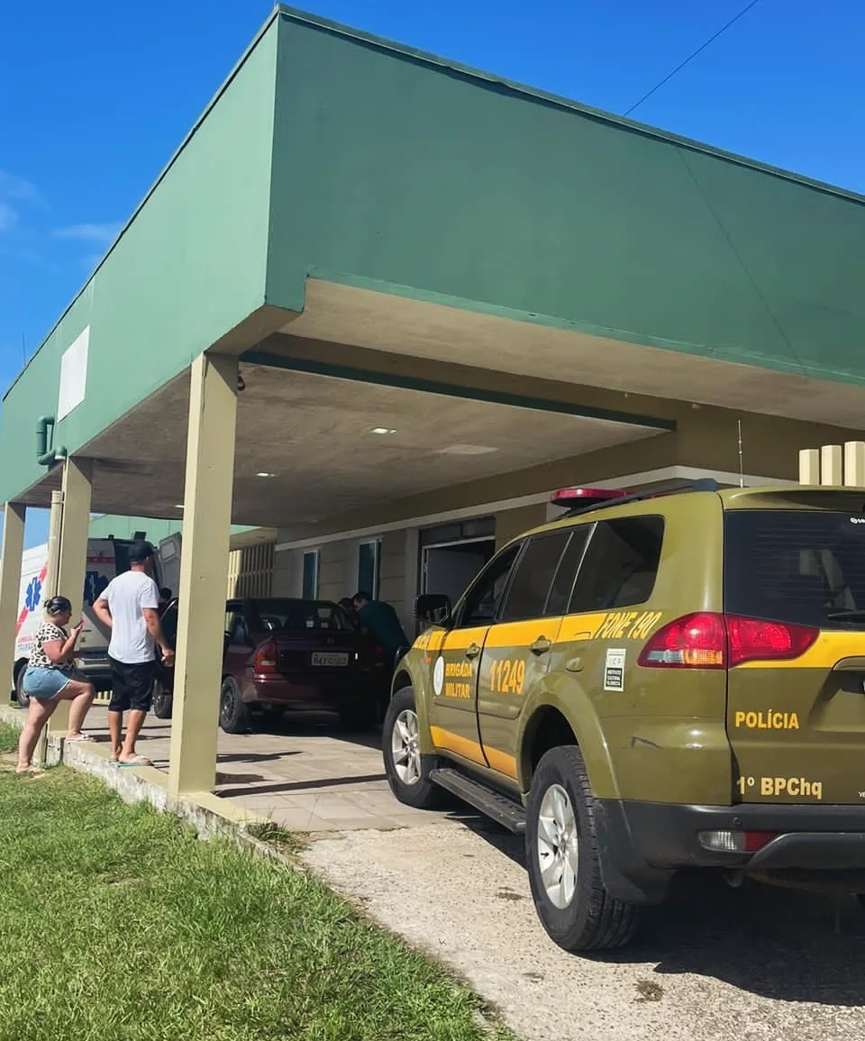 BM escolta mãe em trabalho de parto até UPA em Tramandaí