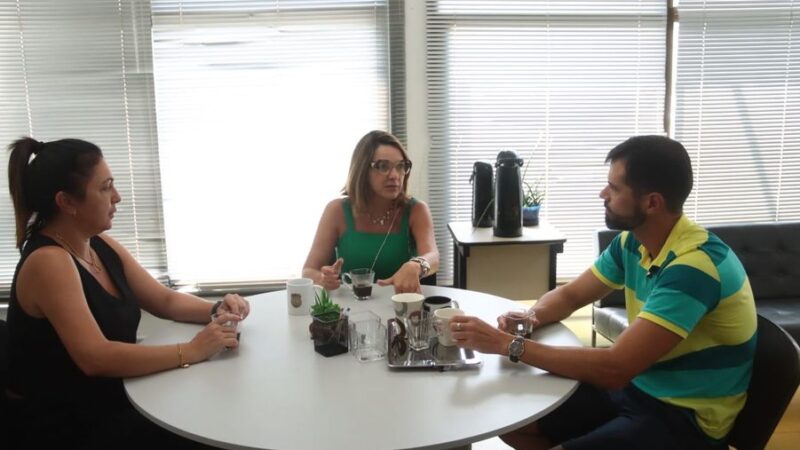 Osório: Primeira-Dama se reúne com o Delegado da Polícia Civil João Henrique  