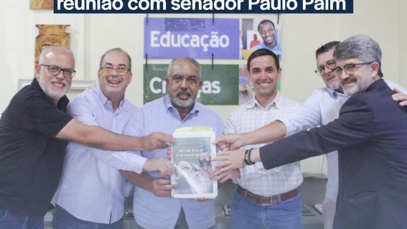 Santo Antônio da Patrulha: Curso de Medicina é pauta de reunião com o senador Paulo Paim 