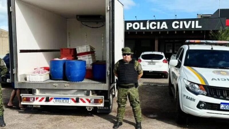 1° Batalhão Ambiental realiza prisão por crime ambiental em Tramandaí 