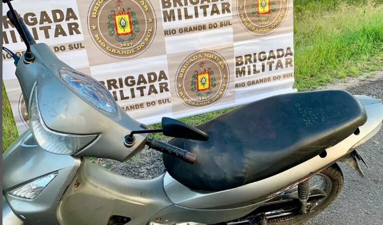 Policiais militares do Pelotão de Motos do CRBM realizam prisão por adulteração de sinal identificador em Osório 