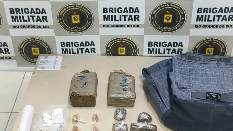 Homem é preso por tráfico de drogas em Tramandaí