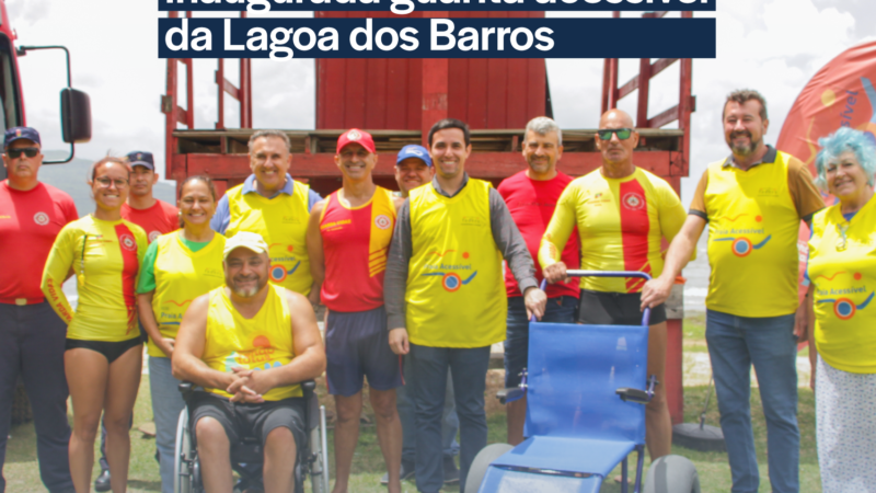 Reativação da guarita acessível da Lagoa dos Barros em Santo Antônio da Patrulha 