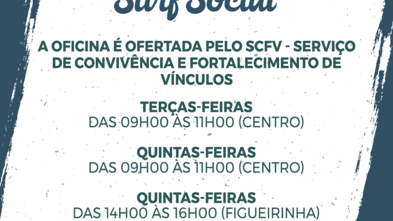 Projeto Surf Social inicia na próxima terça-feira em Arroio do Sal 