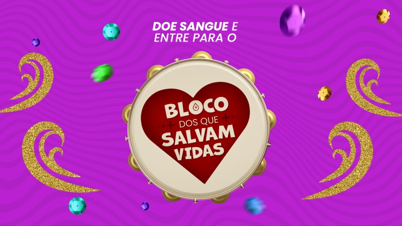 RS: Bloco dos Que Salvam Vidas convida para doação de sangue antes do Carnaval 
