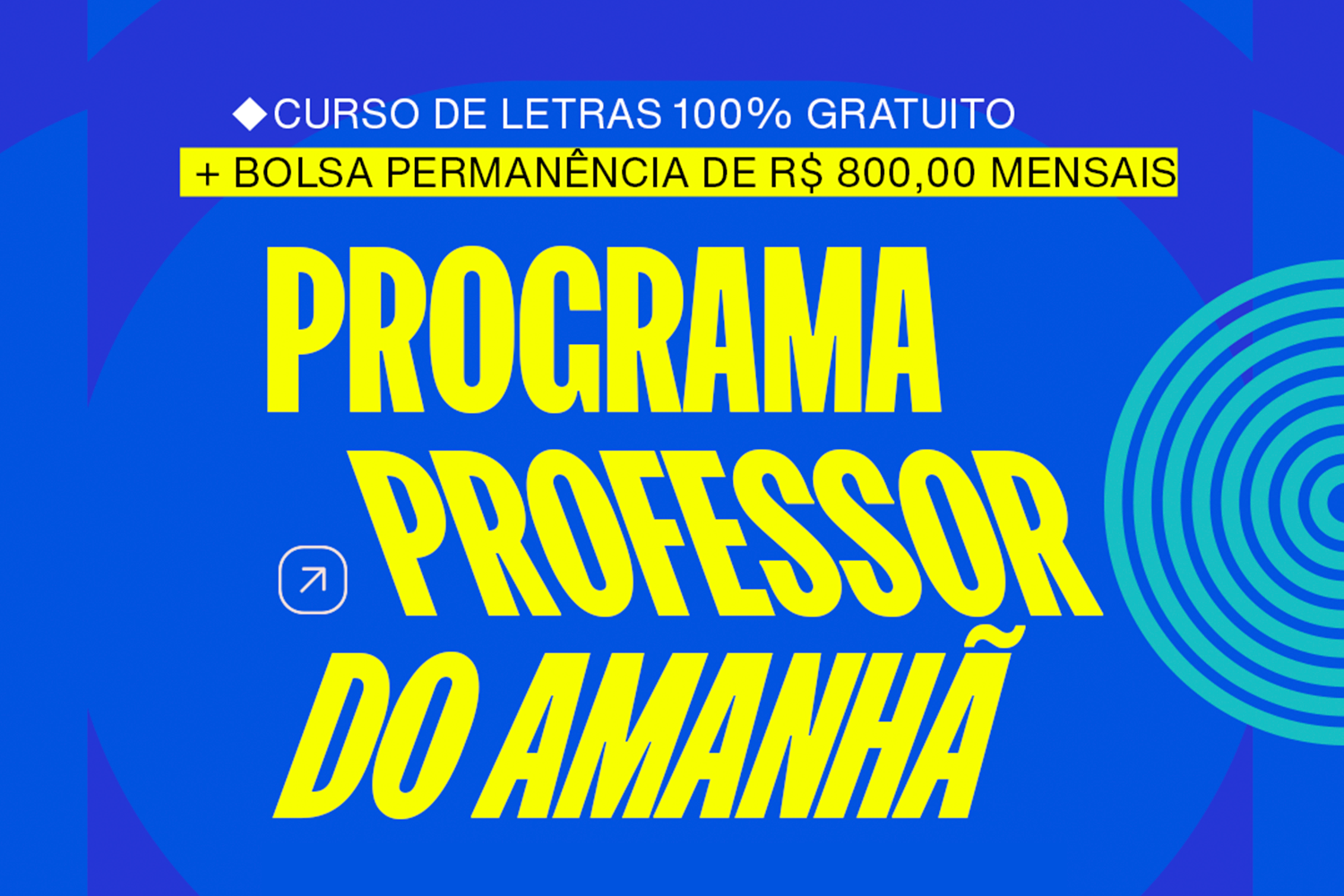 Programa Professor do Amanhã oferta 46 bolsas integrais para curso de licenciatura em Letras na Univates 