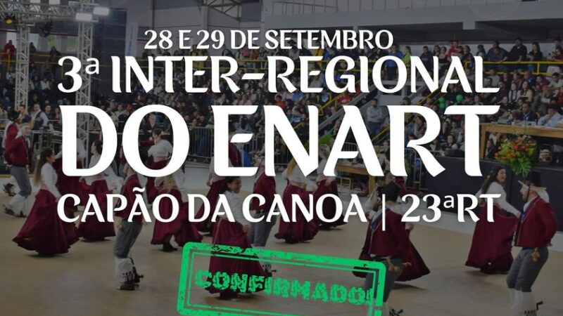 Capão da Canoa irá sediar o 3ª Inter-regional do ENART 