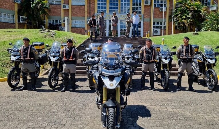 Comando Rodoviário recebe motocicletas para reforço do policiamento nas Rodovias Gaúchas 
