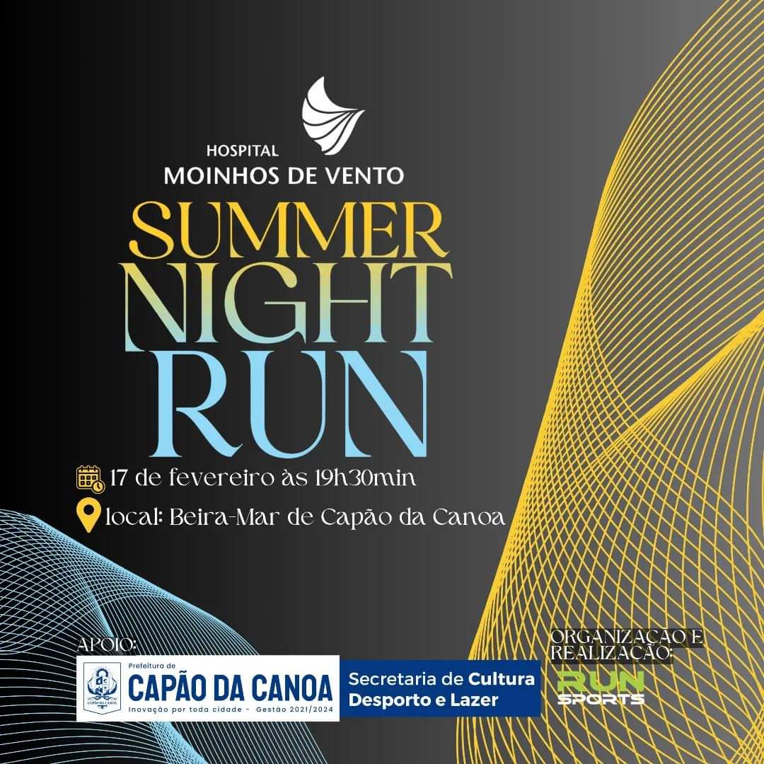 Mais uma edição do SUMMER NIGHT RUN em Capão da Canoa