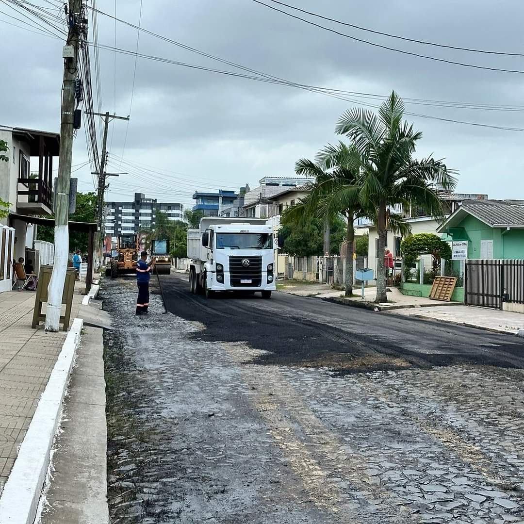 Prefeitura de Torres investe mais de 2 milhões e meio em obras de pavimentação