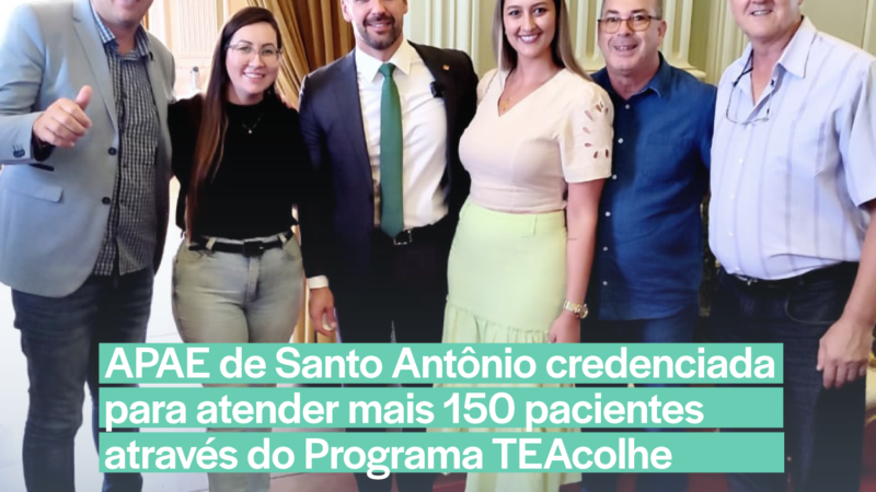 APAE de Santo Antônio é um dos 51 Centros de Atendimento em Saúde do Estado credenciados para atender as necessidades específicas de pessoas com TEA 