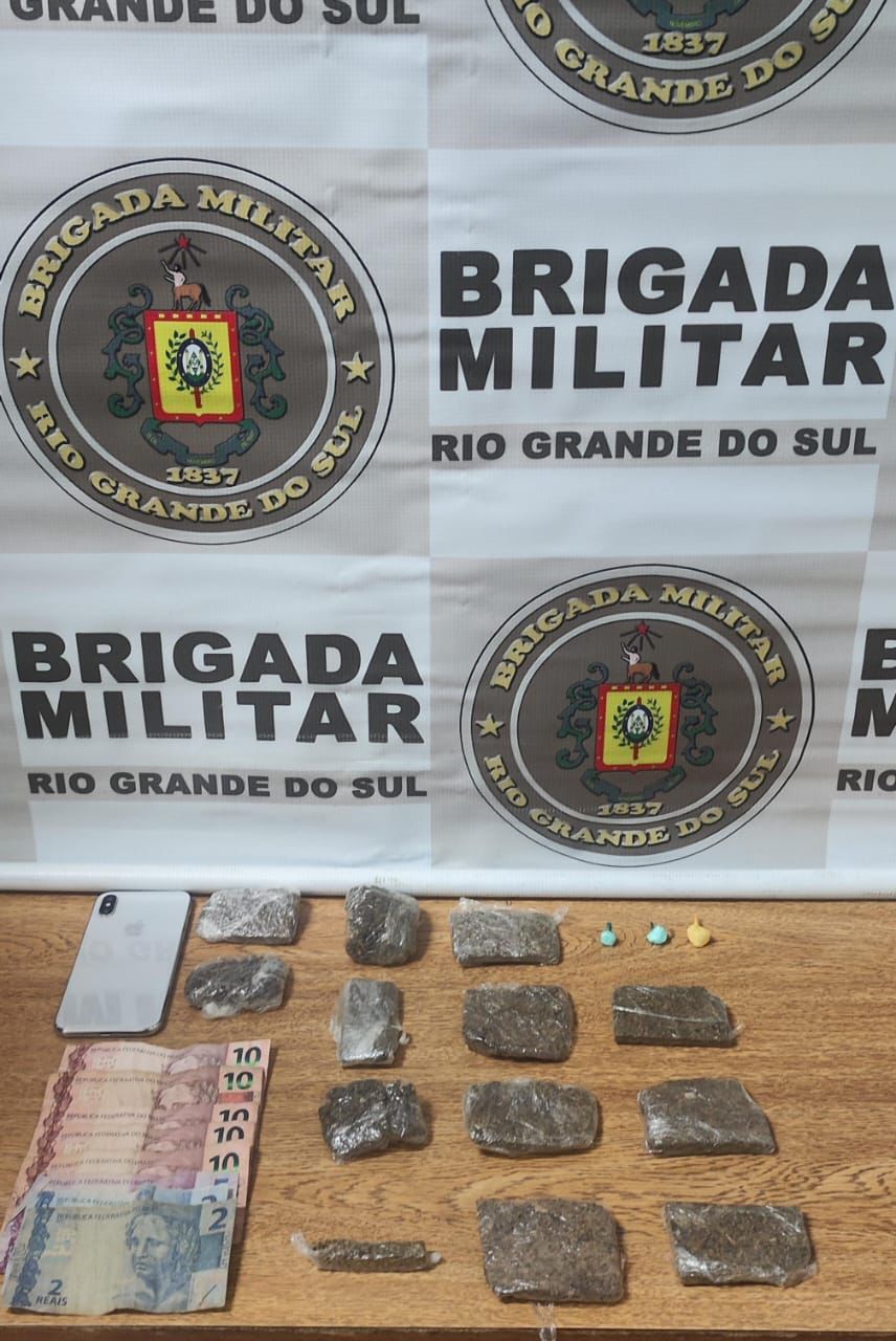 DUPLA É PRESA POR TRÁFICO EM OSÓRIO 