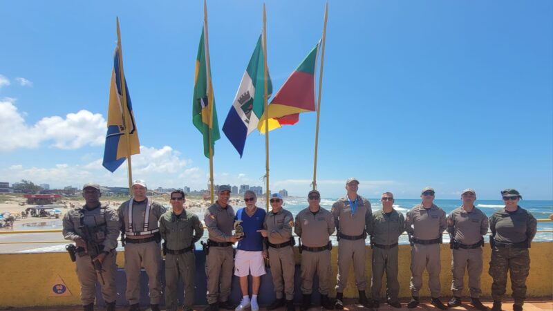 BM recebe homenagem da Plataforma de Tramandaí com Medalha Golfinho 