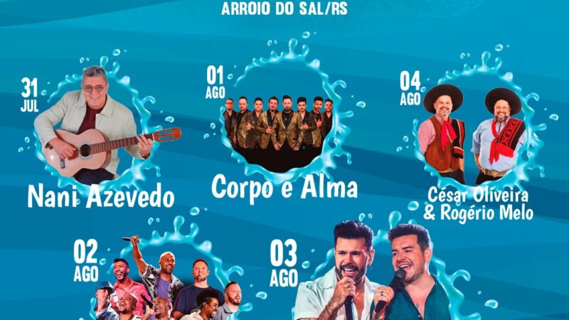 A 22ª Festa do Pescador de Arroio do Sal promete agitar o litoral norte gaúcho