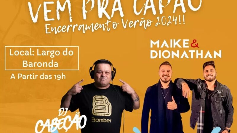 Encerramento do “Vem pra Capão” será na sexta-feira