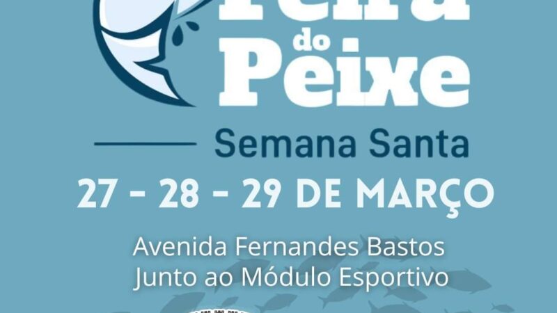 Semana Santa: Feira do Peixe inicia dia 27 de março em Tramandaí