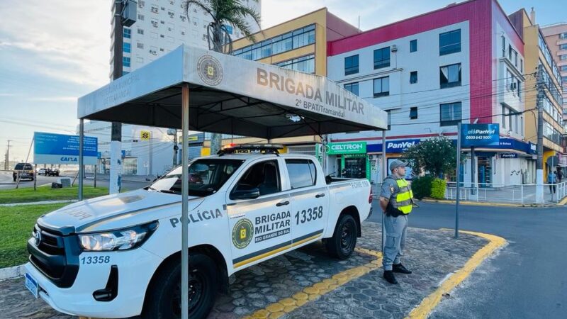 2°BPAT realiza Operação Faixa de Areia em Tramandaí