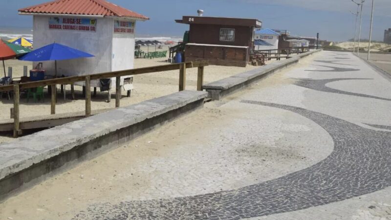 Revitalização do calçadão da beira-mar de Capão da Canoa está em fase final  