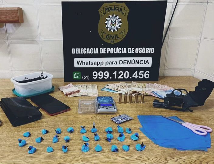 POLÍCIA CIVIL REPRIME TRÁFICO DE DROGAS EM OSÓRIO