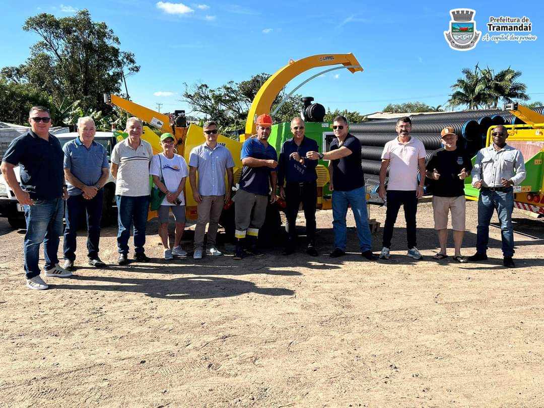 Prefeitura de Tramandaí adquire dois Trituradores de Galhos por meio do Fundo Municipal do Meio Ambiente