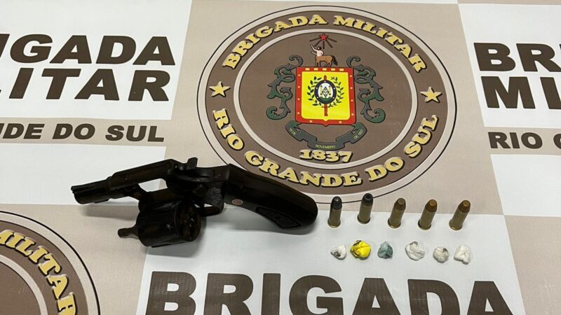 BM prende homem com arma e drogas em Xangri-Lá