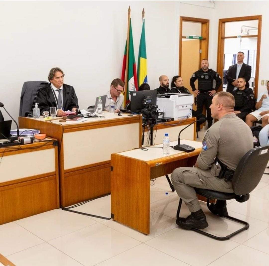 BM é elogiada por MP durante Juri do caso Miguel em Tramandaí