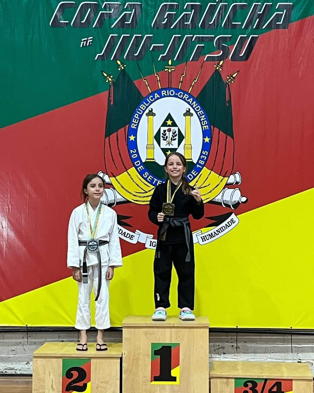 Arroiosalense é campeã da Copa Gaúcha de Jiu-Jitsu 