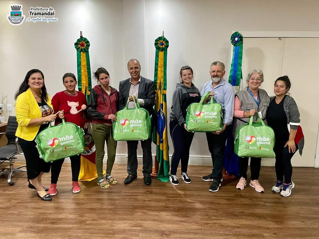 Prefeitura de Tramandaí inicia entrega dos kits do Programa Mãe Gaúcha desenvolvido pelo Governo do Estado  