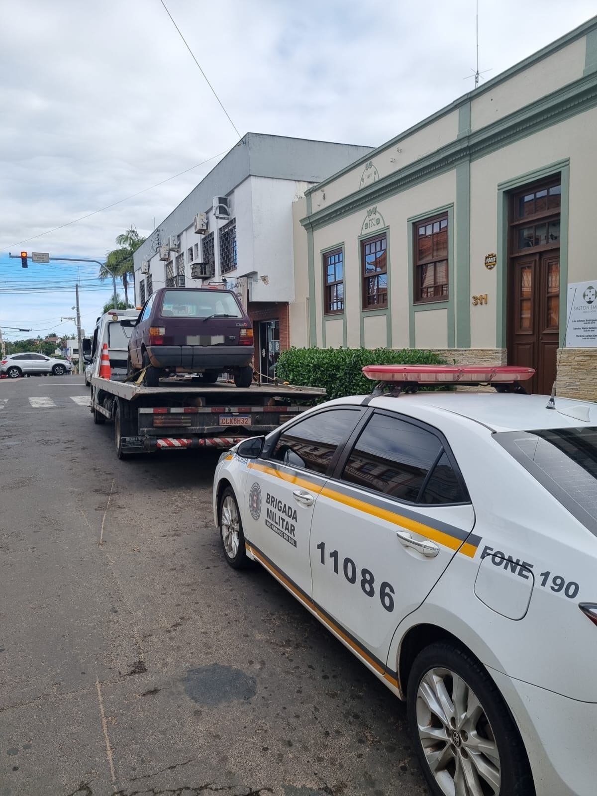 Veículo furtado em Osório, é recuperado no município de Santo Antônio da Patrulha  