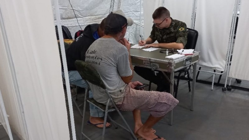 Exército já opera hospital de campanha em Estrela e monta unidades em Canoas e São Leopoldo