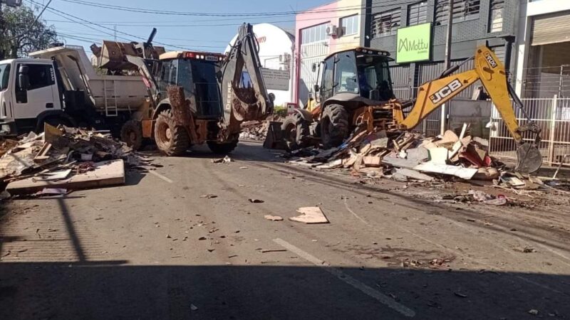 Prefeitura de Osório envia novamente maquinários para Porto Alegre