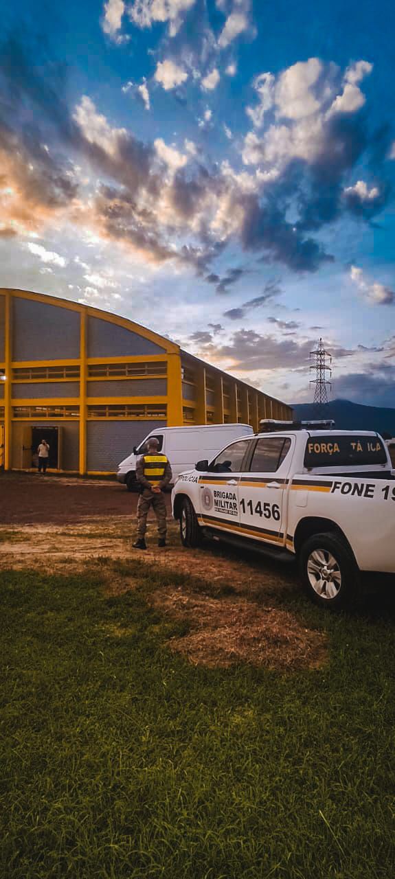 8ºBPM reforça segurança em pontos de coletas e abrigos de pessoas desalojadas vítimas das enchentes