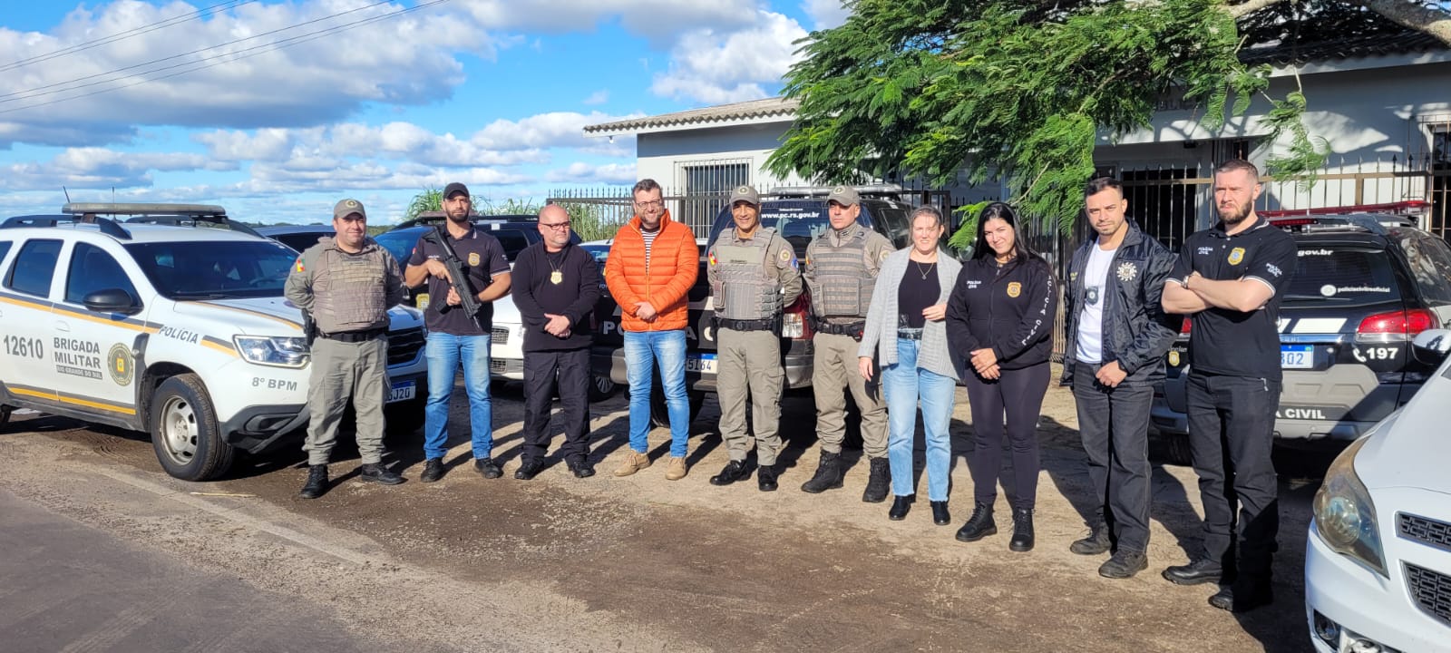 Comando do CRPO Litoral e outras autoridades tratam sobre a segurança em Palmares do Sul