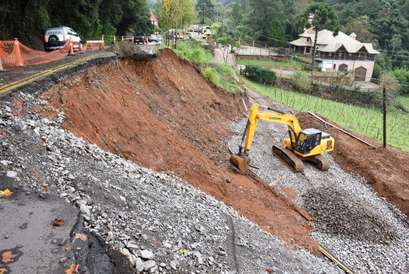 EGR atua em rodovias afetadas pelas chuvas no Rio Grande do Sul