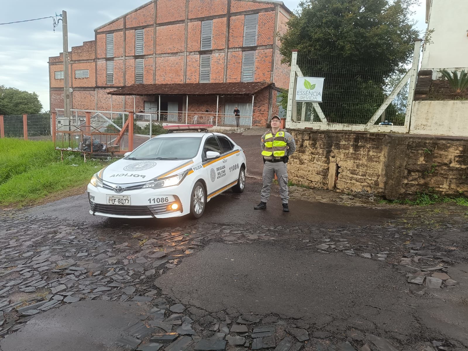 8⁰ BPM intensifica policiamento em locais de abrigos para desabrigados por enchentes