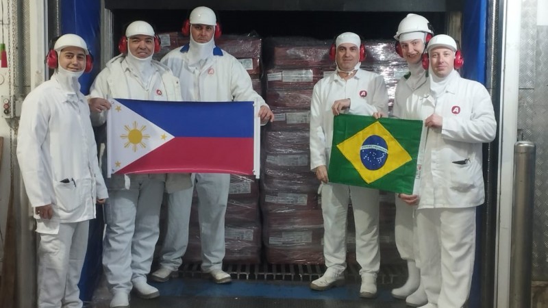 RS faz primeiro embarque de carne suína com destino às Filipinas