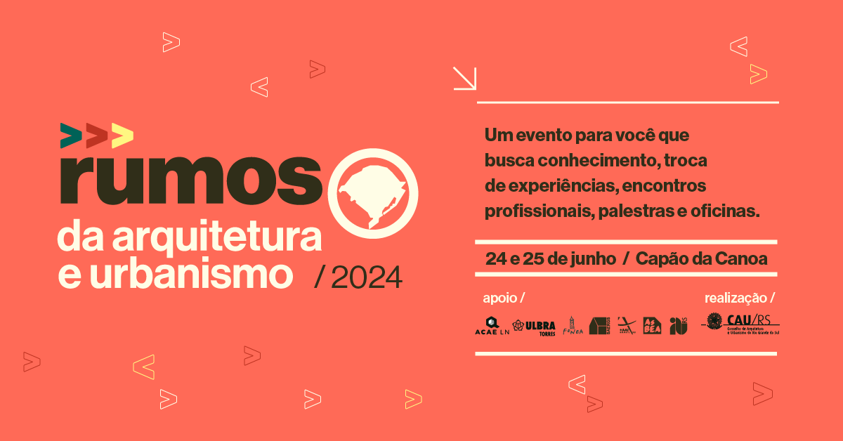 Vem aí: Rumos da Arquitetura e Urbanismo 2024 no Litoral Norte