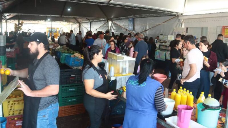 FEIRA DO PRODUTOR DE OSÓRIO ESTÁ EM NOVO ESPAÇO