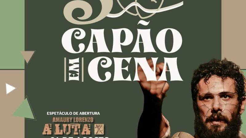 5° Capão em Cena – Festival de Teatro acontece em agosto