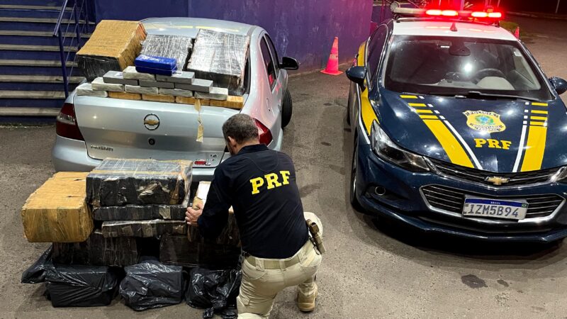 PRF prende homem com mais de 250 kg de maconha e cocaína em Osório