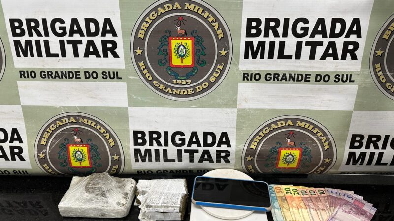 BM prende homem por tráfico de drogas durante a Operação Cerco Fechado em Capão da Canoa