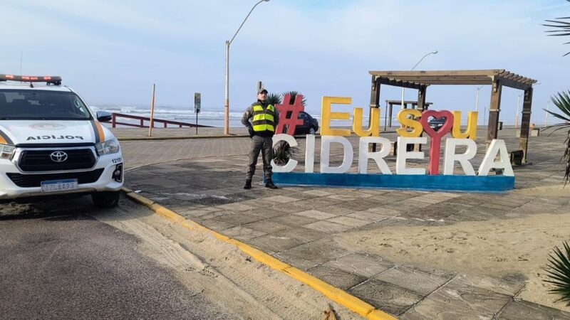 Durante operação Cerco Fechado, BM recupera motocicleta em Cidreira