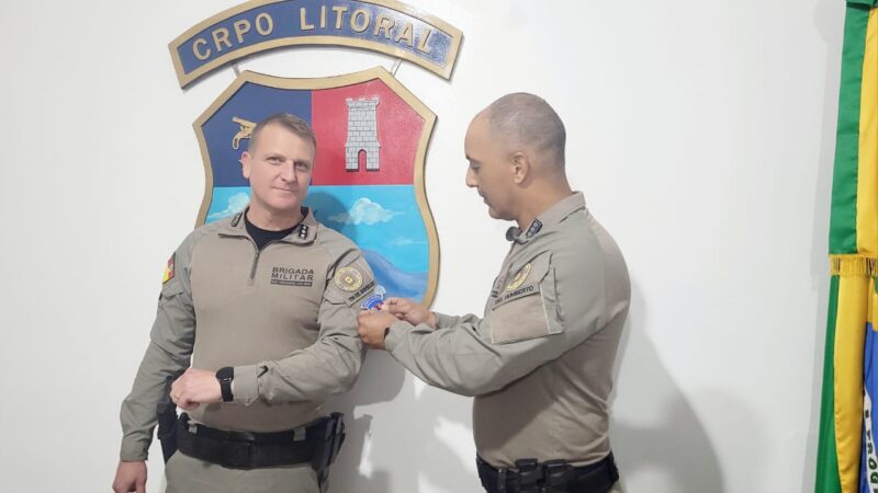 CRPO Litoral passa a ter novo comandante