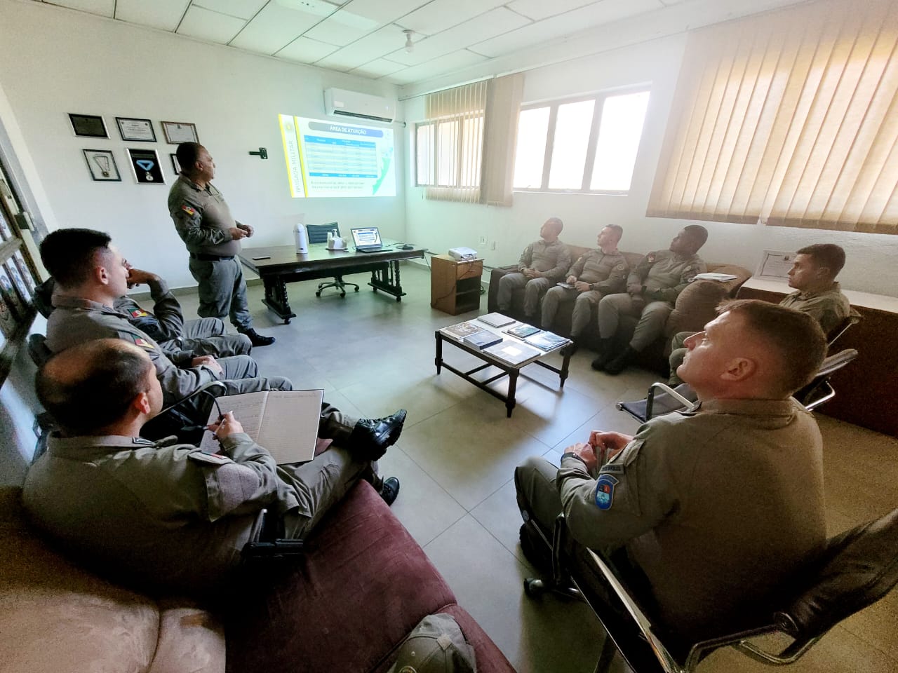 Novo comando do CRPO Litoral define plano de gestão