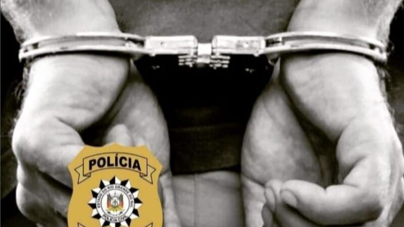 POLÍCIA CIVIL PRENDE HOMEM POR TRÁFICO DE DROGAS EM CAPÃO DA CANOA