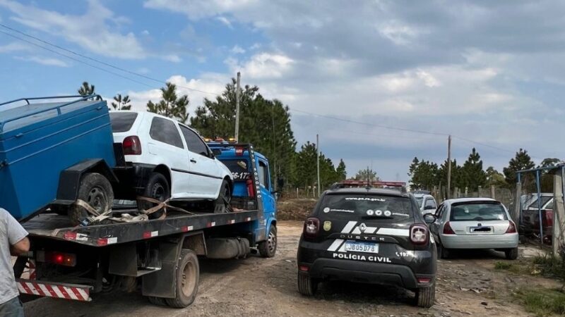 POLÍCIA CIVIL PRENDE DONO DE OFICINA POR ADULTERAÇÃO DE SINAL IDENTIFICADOR DE VEÍCULO AUTOMOTOR EM ARROIO DO SAL