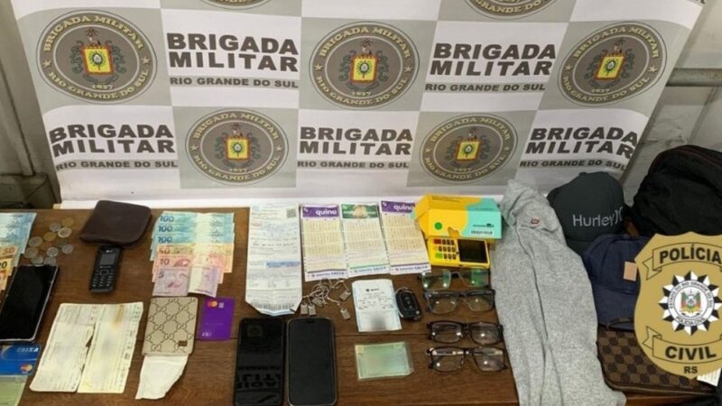 POLÍCIA CIVIL E BRIGADA MILITAR PRENDEM DOIS HOMENS POR TENTATIVA DE ESTELIONATO EM CIDREIRA