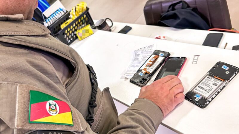 Brigada Militar realiza Operação Móbile para combate a furtos e roubos de celulares no Litoral Norte