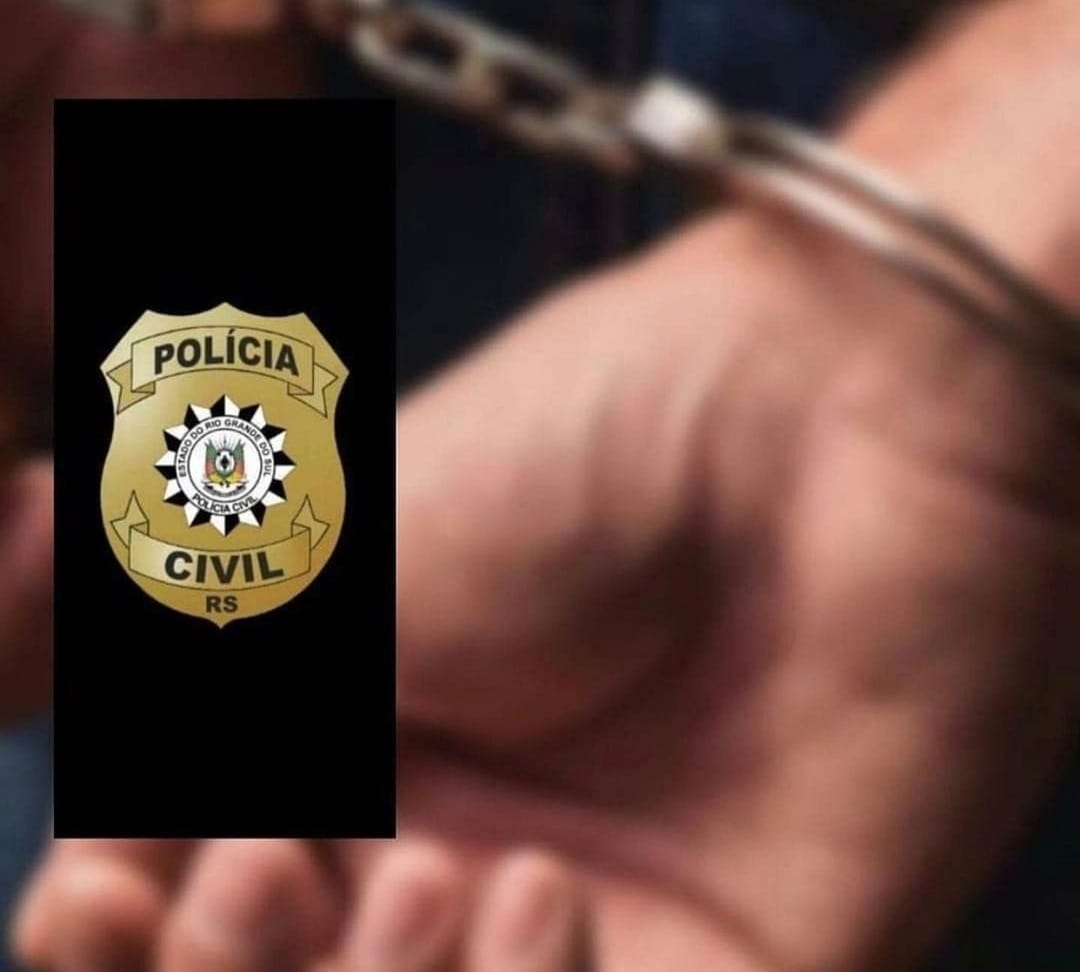 POLÍCIA CIVIL PRENDE FORAGIDO DA JUSTIÇA EM SANTO ANTÔNIO DA PATRULHA