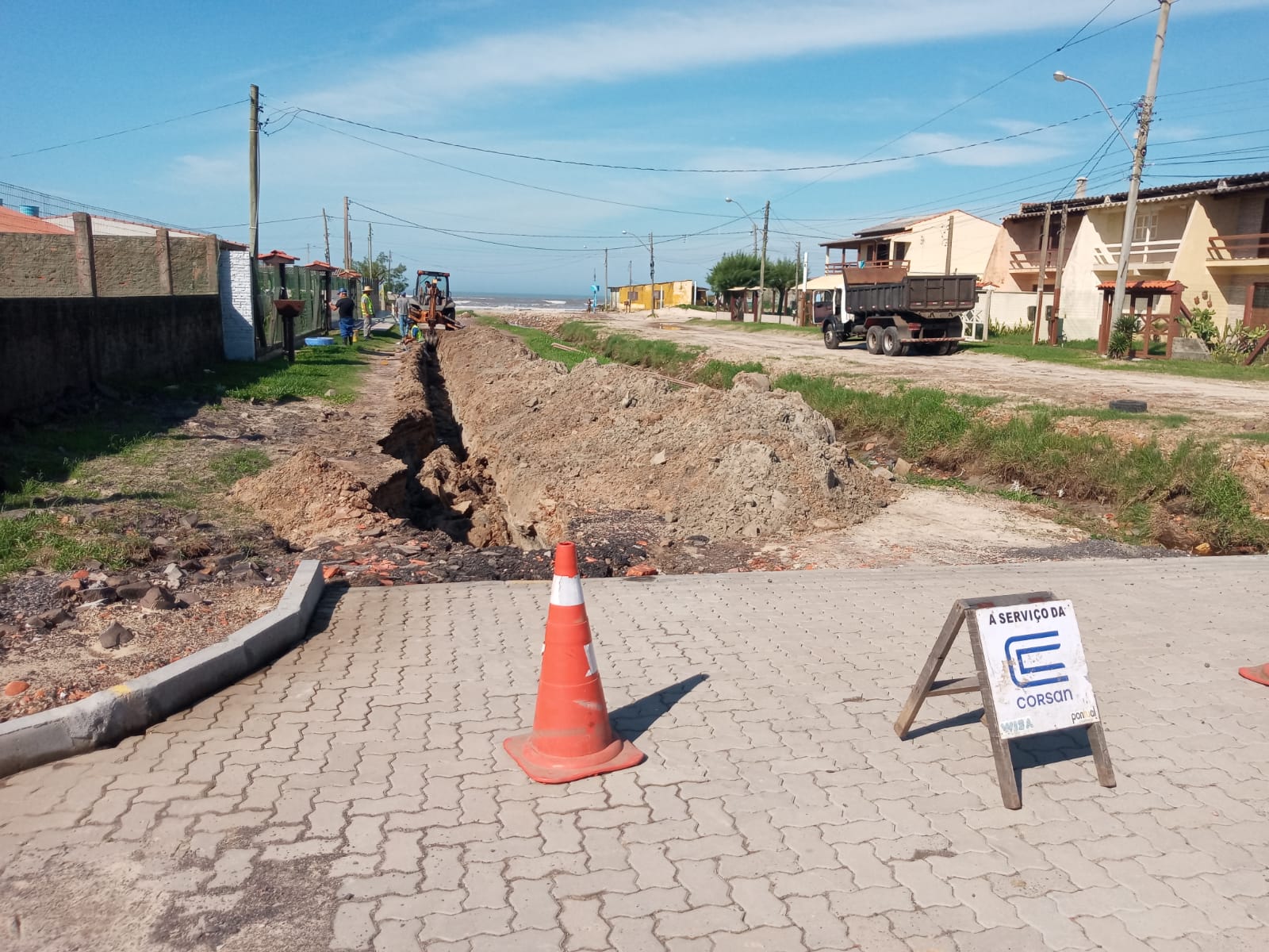 BALNEÁRIO PINHAL: Novas redes de água mais resistentes evitam rupturas e fortalecem abastecimento